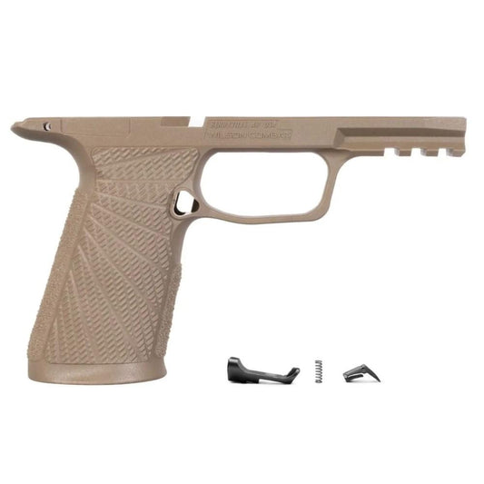 Wilson Combat Grips Wilson Combat Wilson Combat Grip Module WCP365 XMacro Short No Manual Safety Tan