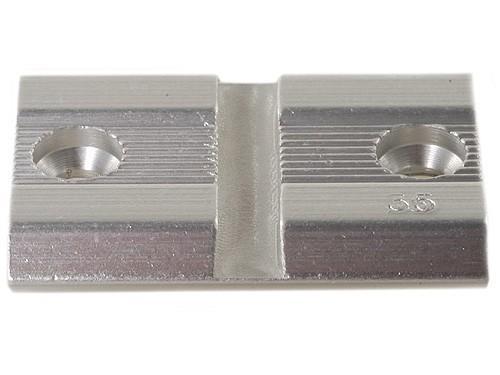 Weaver Bases &amp; Mounts by Gun Make &amp; Model Weaver Weaver Standard Top Mount Aluminum Scope Base - Silver - #35S - S&W 1500 1600 1700 FRONT