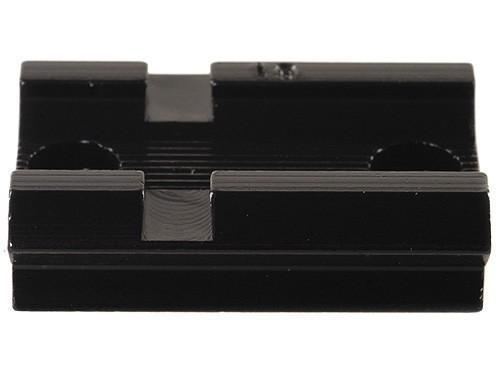 Weaver Bases &amp; Mounts by Gun Make &amp; Model Weaver Weaver Standard Top Mount Aluminum Scope Base - Gloss Black - #61 - Octagon Flat Receiver FRONT/REAR