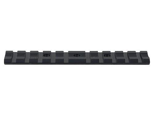 Weaver Bases &amp; Mounts by Gun Make &amp; Model Weaver Weaver 1-Piece Tactical Multi-Slot Aluminum Scope Base - Remington 597 Matte