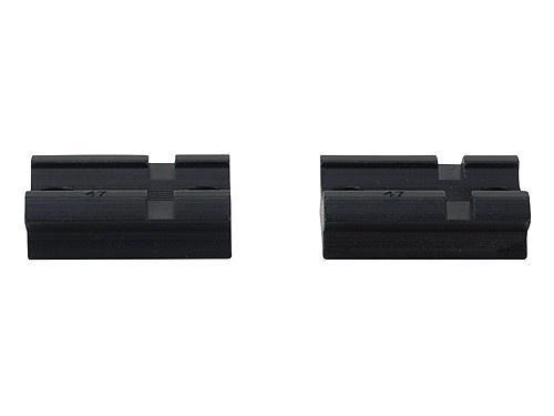 Weaver Bases &amp; Mounts by Gun Make &amp; Model Weaver Weaver 2-Piece (Pairs) Top Mount Aluminum Scope Base - Matte - Browning LA