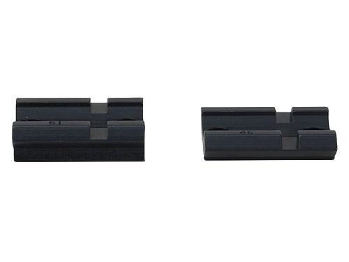Weaver Bases &amp; Mounts by Gun Make &amp; Model Weaver Weaver 2-Piece (Pairs) Top Mount Aluminum Scope Base - Matte - Savage 110