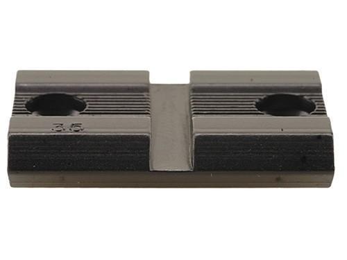 Weaver Optics|Bases &amp; Mounts by Gun Make &amp; Model Weaver Weaver Standard Top Mount Aluminum Scope Base - Matte - #35M - Mossberg 1500 FRONT