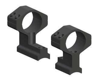 Weaver Optics|Scope Rings Weaver Weaver 2-Piece Muzzleloader Aluminum Integral Scope Rings & Scope Base Mount - Matte High - TC Encore/ Omega