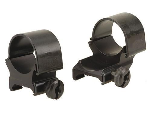 Weaver Scope Rings Weaver Weaver Detachable Extension Top Mount Aluminum Scope Rings - 1" High EXT - Matte