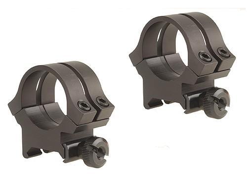Weaver Scope Rings Weaver Weaver Quad Lock Detachable Scope Rings 1" High Matte