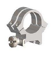 Weaver Scope Rings Weaver Weaver Quad Lock Detachable Scope Rings 1" Medium - Silver