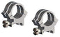 Weaver Scope Rings Weaver Weaver Quad Lock Detachable Scope Rings 1" High - Silver