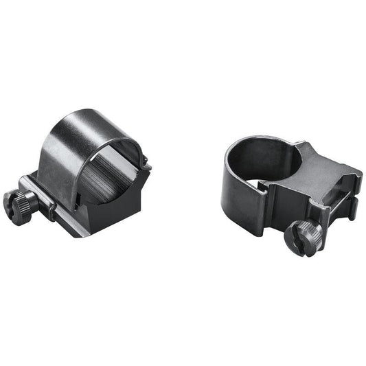 Weaver Scope Rings Weaver Weaver 1" Ring Detachable Top Mount Medium EXT Black Clam