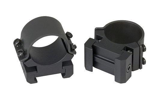 Weaver Scope Rings Weaver Weaver Sure Grip Windage Adjustable Aluminum Scope Rings (4-Screws) - 1" X-High Matte