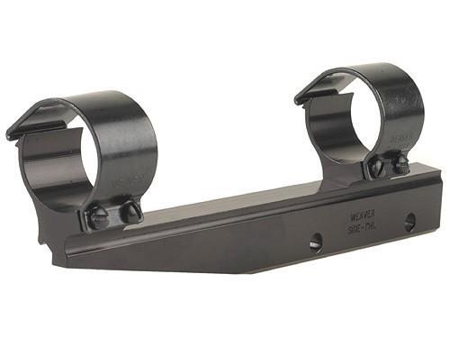 Weaver Scope Rings Weaver Weaver Detachable Side Mount Aluminum Scope Rings & Base Mount 1" High (Long Style)