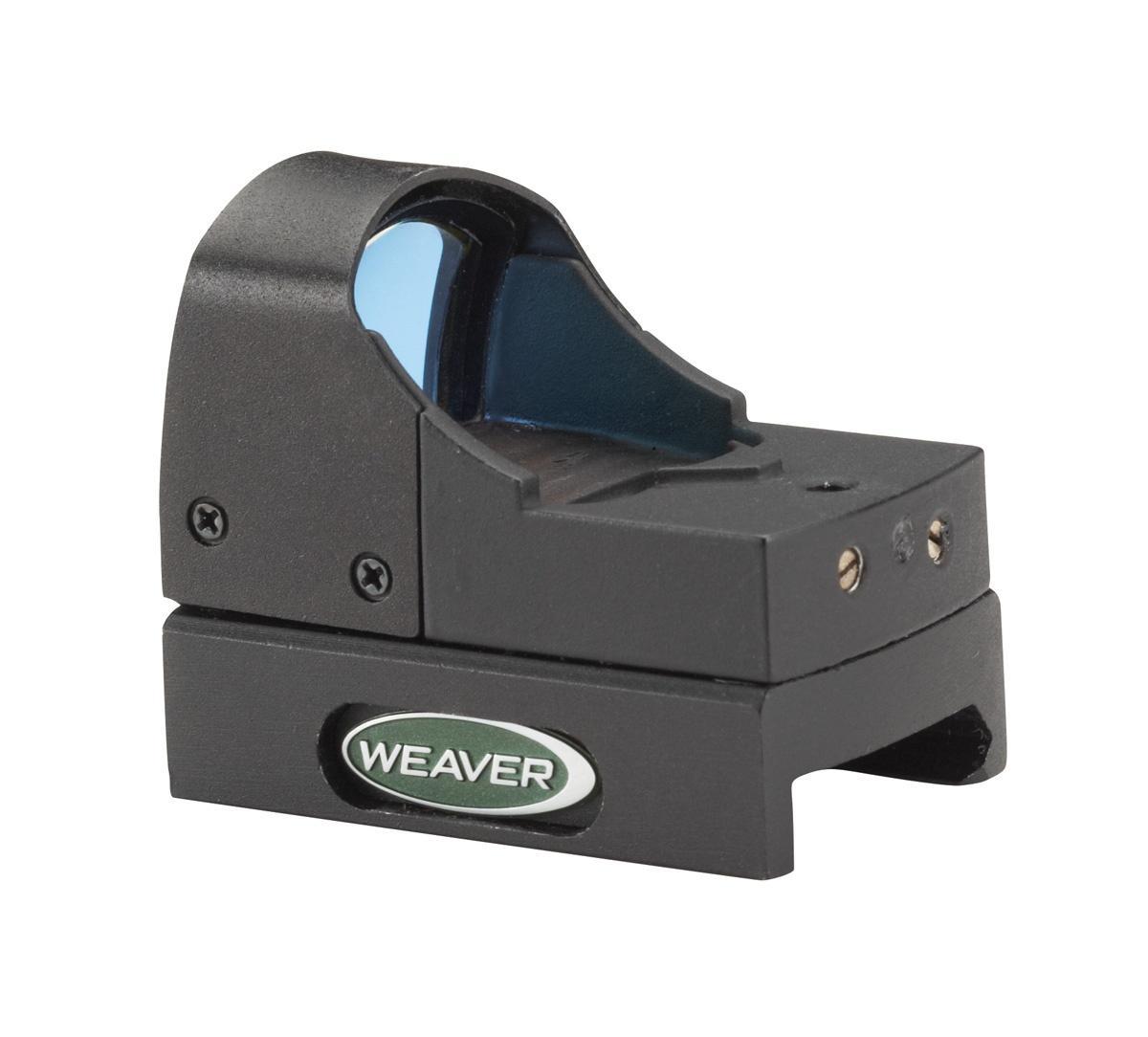 Weaver Optics|Reflex Weaver Weaver Micro Red Dot Sight - 1x4 MOA Red Dot - Matte