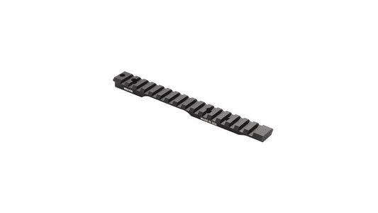 Weaver Bases &amp; Mounts by Gun Make &amp; Model Weaver Weaver 1-Piece Extended Multi-Slot Picatinny Scope Base Savage 110 SA 8-40 0MOA Matte Clam