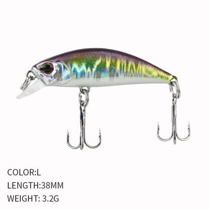 Submerged Mino Full Layer 38mm3.2g Road YaTrout Army Fish Bait