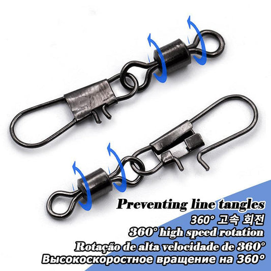 8-shaped Ring American Swivel B- Type Pin Quick Connector Lure Fishing Supplies Connection 8-word Ring