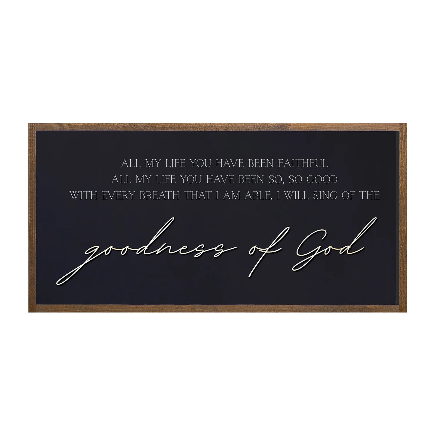 Goodness of God