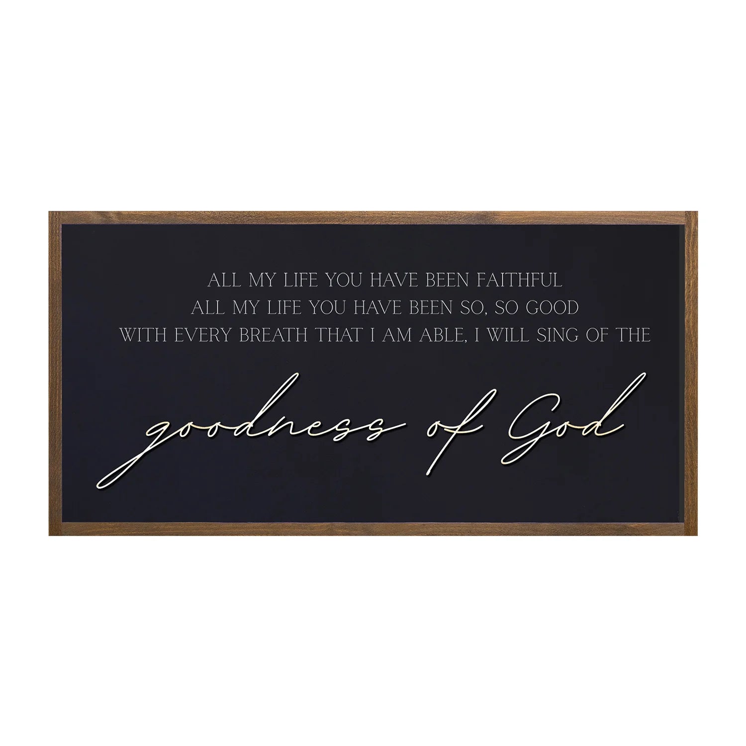 Goodness of God