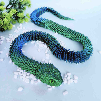 D Print Snake Toy Decoration Crafts