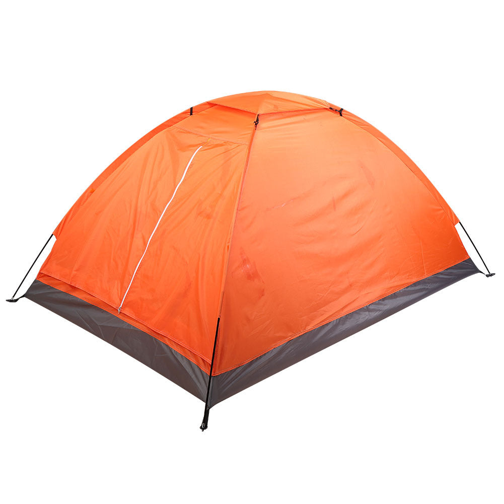 Outdoor Double Person Single Layer Tent for Camping Climbing Fishing Beach