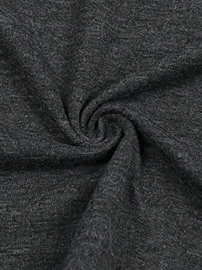 English Letters - Printed Round Neck T-Shirt Casual And Loose - Daily Wear - Women's Clothing