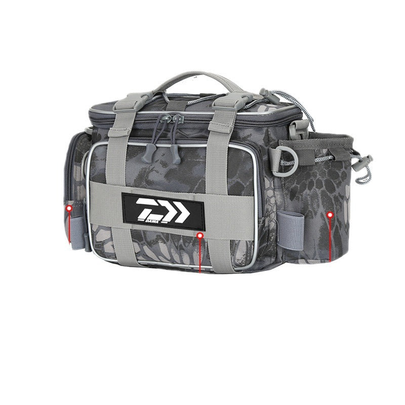 Multifunctional Waist Bag Crossbody Bag Large Capacity Fishing Rod Bag