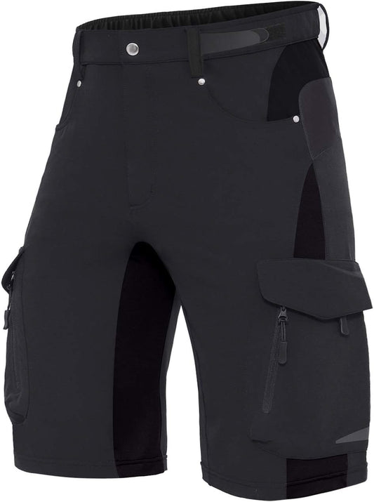 XKTTAC Men'S Outdoor Quick Dry Lightweight Stretchy Shorts for Hiking, Tactical, Camping, Travel with 6 Pockets