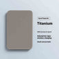 Ultra-thin Compact Portable Wireless Magnetic Power Bank