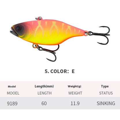 60mm 11.9g Long-range Submerged Biomimetic Bait