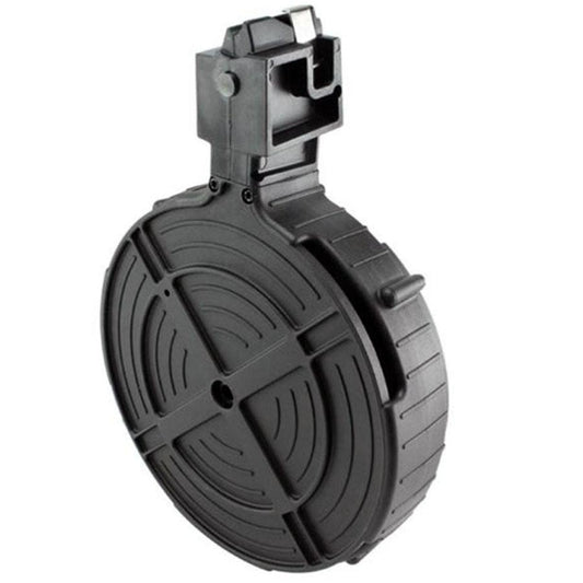American Tactical Inc-ATI Rifle Magazines American Tactical Inc-ATI ATI German Sports Rotary Rifle Magazine Drum Ruger 10/22 22 LR Black Polymer 110/rd