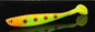 Grooved Back Rainbow Fish PVC Material Fake Fishing Bait