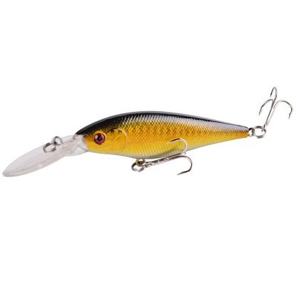 Minnow Fishing Lure 11cm 10g Floating Hard Wobbler Bait