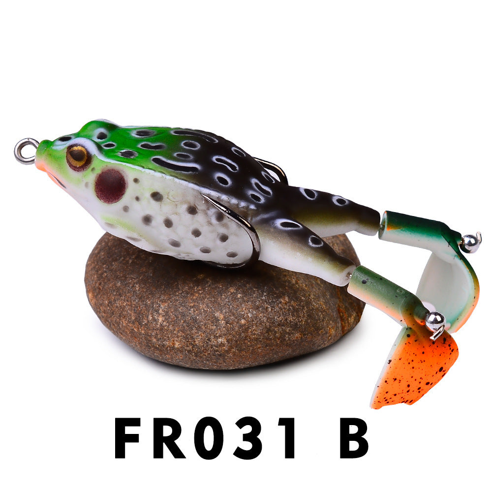 Rotating Legs Thunder Frog Luer Soft Lure