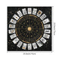 Tarot Tablecloth Board Game Decorative Cloth Have Your Power Mandala Moon Phase Floral Butterfly Tablecloth