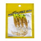 Soft Bait Bionic Fake  Lead Head Hook Fishing Tackle