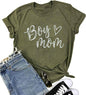 Boy Mom Shirt for Women Mom Shirts Mother Gifts T Shirt Mom of Boys Funny Tops Tees