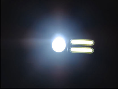Headlamp Rechargeable Head-mounted Super Bright Long Shot Night Fishing Flashlight Riding Lighting Flashlight