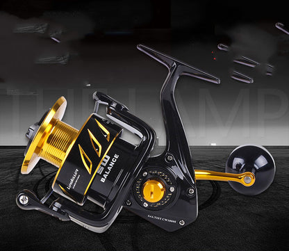 Full Metal Iron Plate Sea Fishing Spinning Wheel