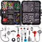 Weihe 257 Pieces Lure Fishhook Accessories Suit Texas Fishing Sea Fishing Rock Fishing Set Box