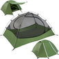 Clostnature Polaris Lightweight Backpacking Tent - 1/1.5/2/3/4/6 Person Ultralight Waterproof Camping Tent, 3 Season Large Size Easy Setup Tent for Family, Outdoor, Hiking and Mountaineering