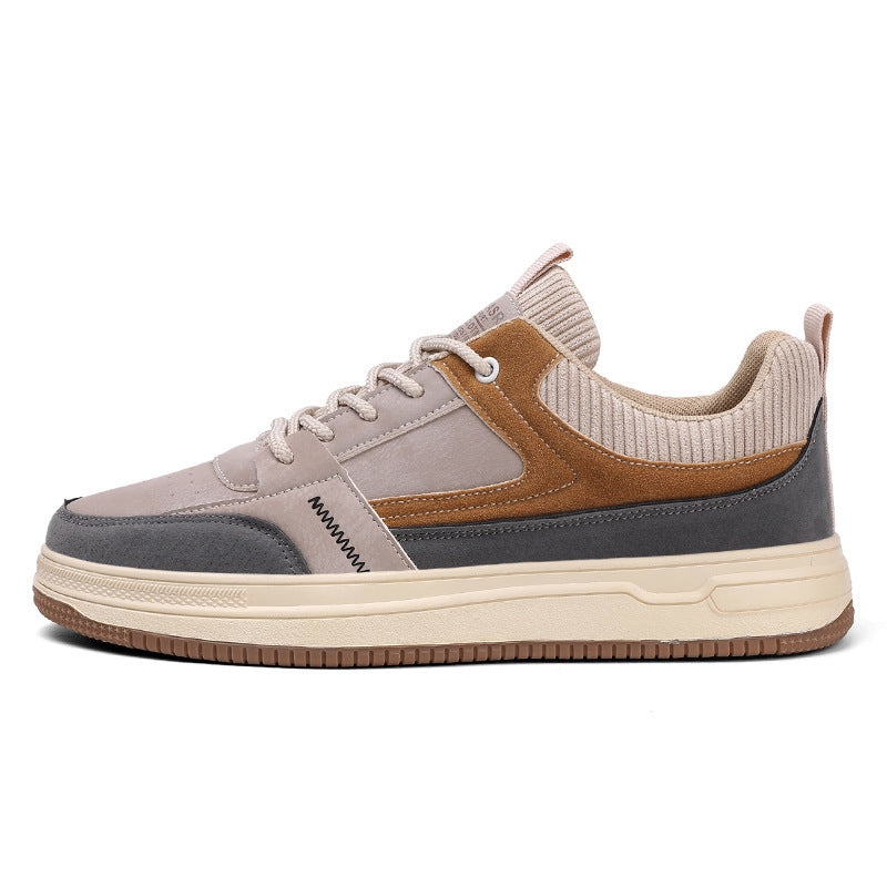 Low-top Thick Bottom Wear-resistant Sports Casual Borad Shoes