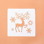 Grow Up Album Diy Hand Tent Christmas Hollowed Out Template