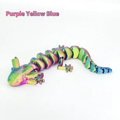 3D Printed Salamander Can Be Placed In One Piece To Hand Do Gift Crafts