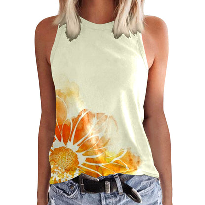 Creative 3D Digital Printed T-shirt Female