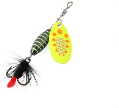 Hard Spinning Sequin Feather Bait High Carbon Steel Three-book Hook