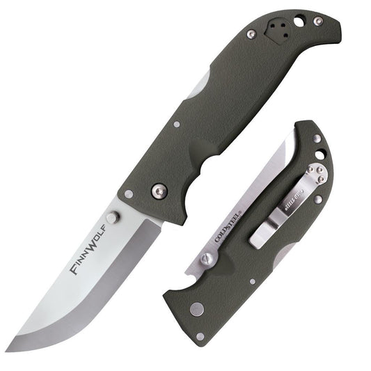 Cold Steel Knives &amp; Edged Tools|Knives Cold Steel Finn Wolf Lockback Folding Knife - 3-1/2" Blade OD Green