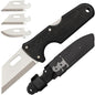 Cold Steel Knives &amp; Edged Tools|Knives Cold Steel Click-N-Cut Exchangeable Blade Knife Black BDS - 2-1/2" Blade Satin