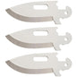 Cold Steel Knives &amp; Edged Tools|Knives|Knives &amp; Edged Tools Cold Steel Click-N-Cut Replacement Blade 3/pk - 2-1/2" Drop Point