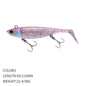 Tail Soft Bait Sea Fishing Lure Fish Type Jig Hook Tossing Fake Fish Weever Topmouth Culter