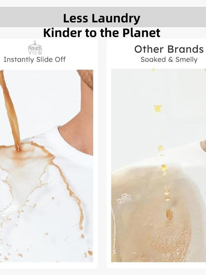 Neat White Basic Crewneck Short Sleeve Cotton Polyester Water Repellent Tops T Shirts Tee For Women