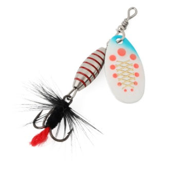 Hard Spinning Sequin Feather Bait High Carbon Steel Three-book Hook